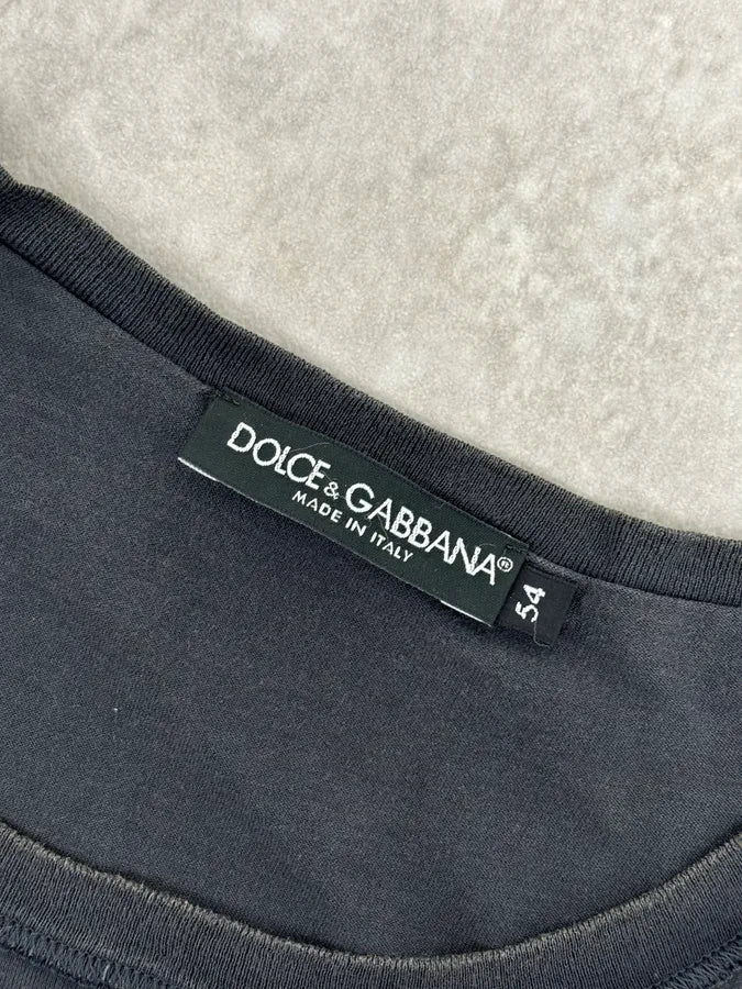 2010s Dolce & Gabbana Navy Steve McQueen Graphic T-Shirt  TtZRNFl 6