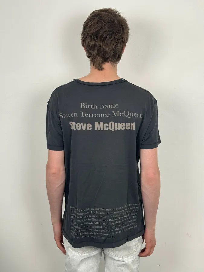 2010s Dolce & Gabbana Navy Steve McQueen Graphic T-Shirt  TtZRNFl 2