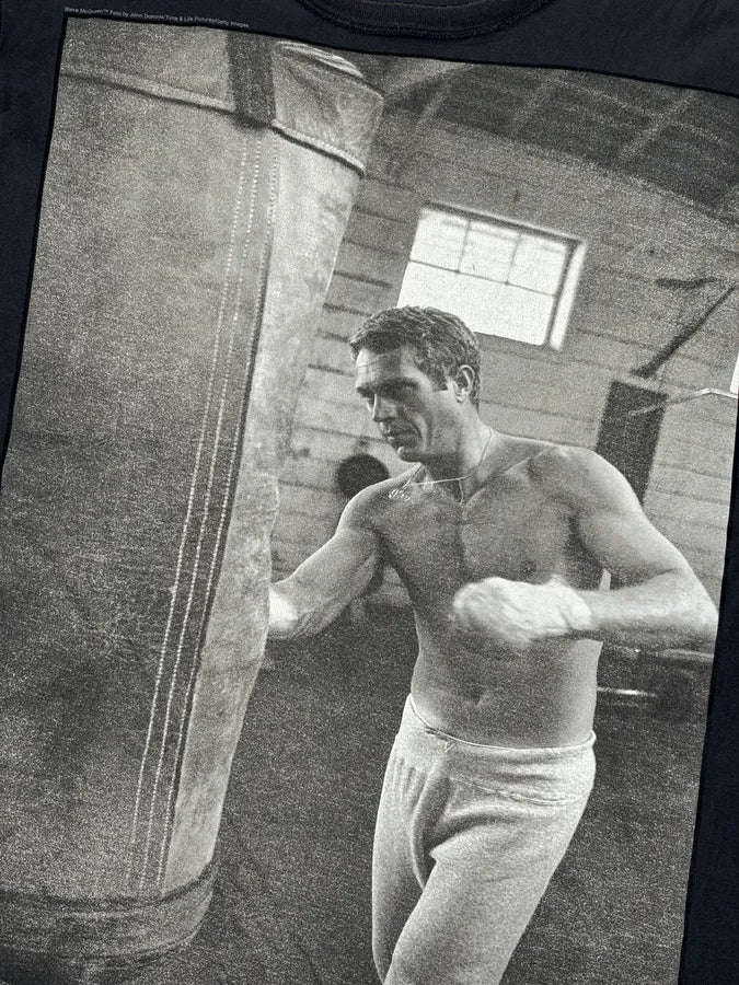 2010s Dolce & Gabbana Navy Steve McQueen Graphic T-Shirt  TtZRNFl 7