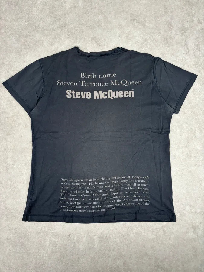 2010s Dolce & Gabbana Navy Steve McQueen Graphic T-Shirt  TtZRNFl 4