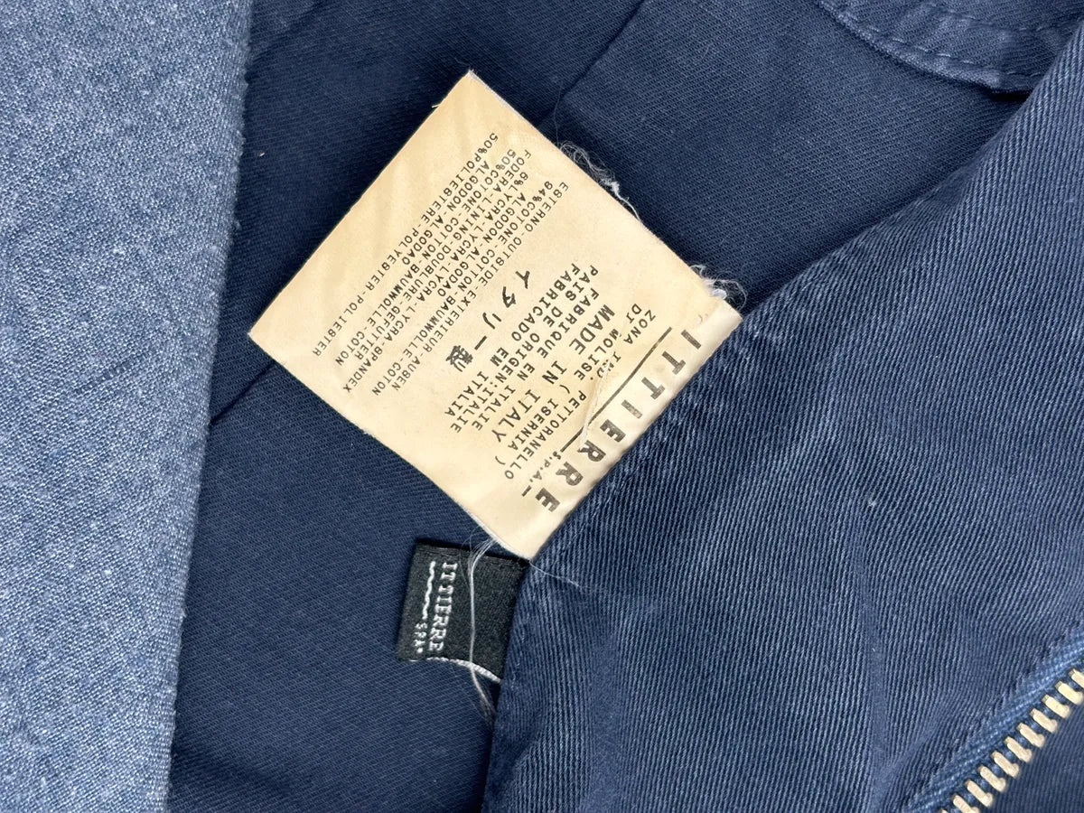 2000s Dolce & Gabbana Navy Workwear Denim Jacket msEVqjP 12