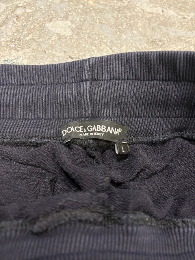Dolce & Gabbana Navy Distressed Cozy Shorts FKyUXNm 11