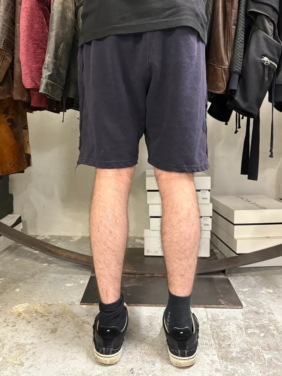 Dolce & Gabbana Navy Distressed Cozy Shorts FKyUXNm 3