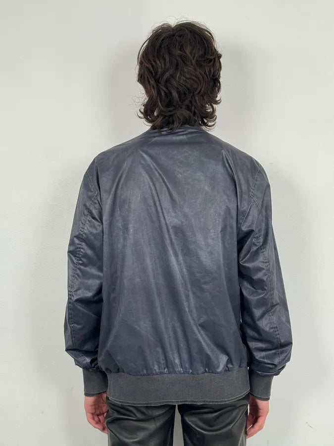 2000s Dolce & Gabbana Navy Nylon Multi-Pocket Bomber Jacket LrkJHIP 2