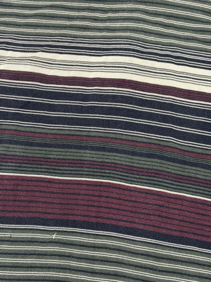 2000s Dolce & Gabbana Multicolor Striped Signature Polo Sweater lDIsYlk 7