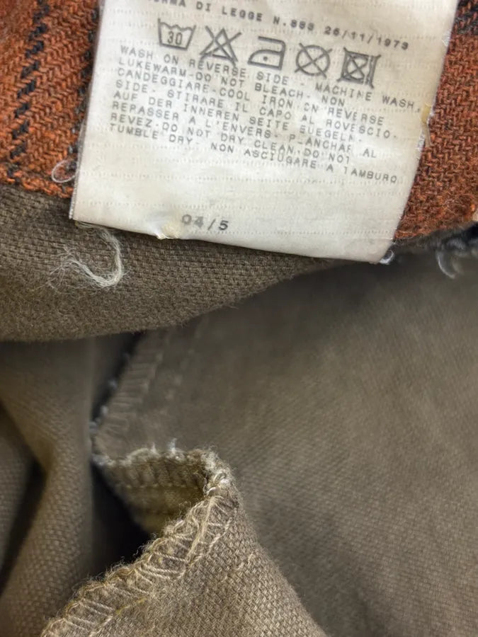 AW2004 Dolce & Gabbana Olive Utility Cargo Pants RiEInLl 10