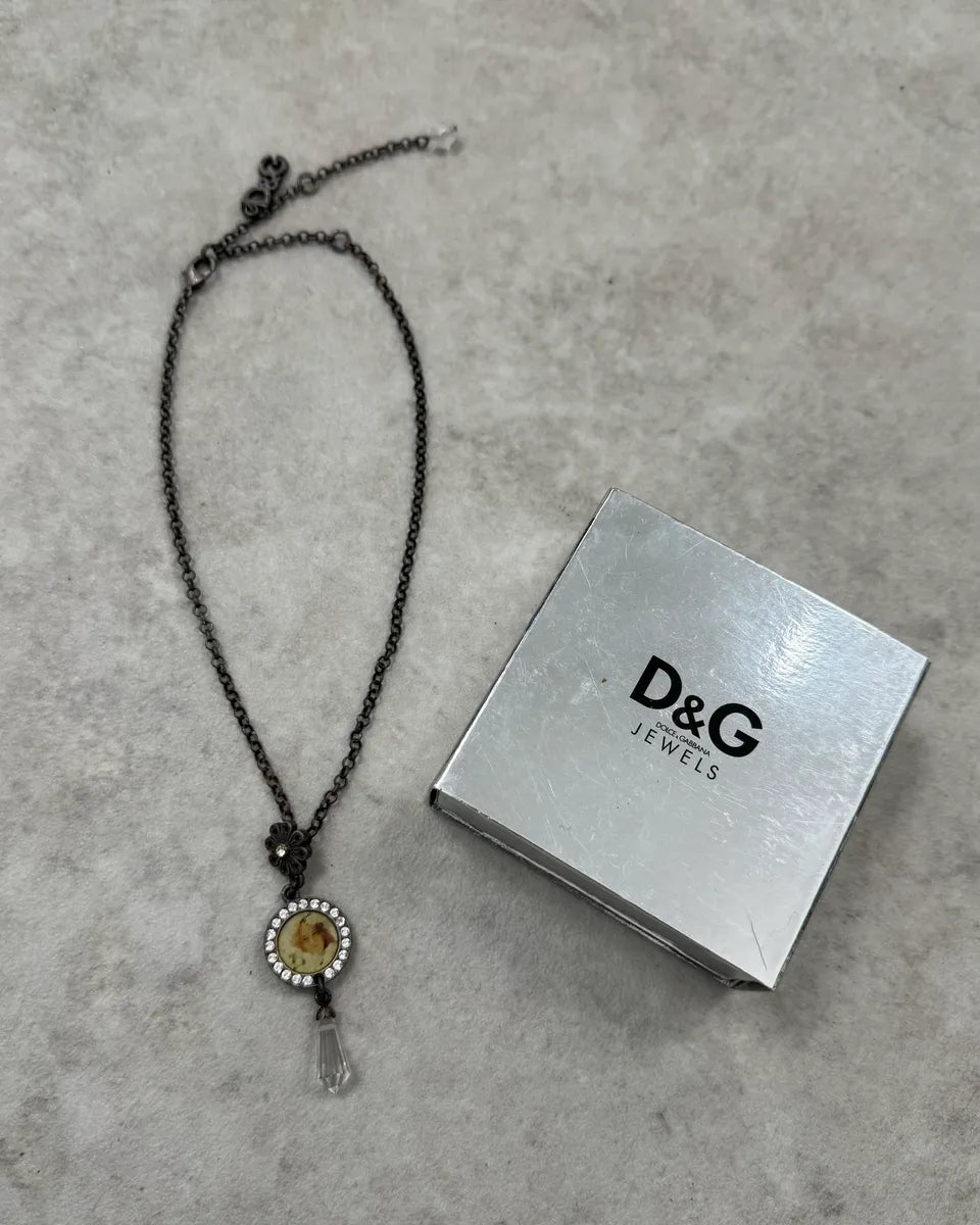 Dolce & Gabbana Ornament Pendant Necklace DywKepU 0