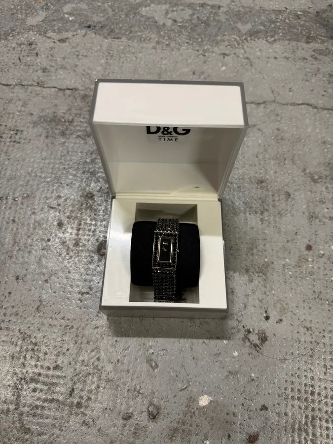 Dolce & Gabbana Paved Black Crytal Embellished Watch (OS) oAVlkhu 1