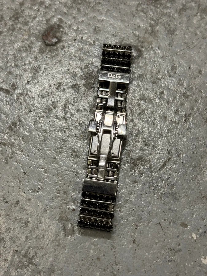 Dolce & Gabbana Paved Black Crytal Embellished Watch (OS) oAVlkhu 3