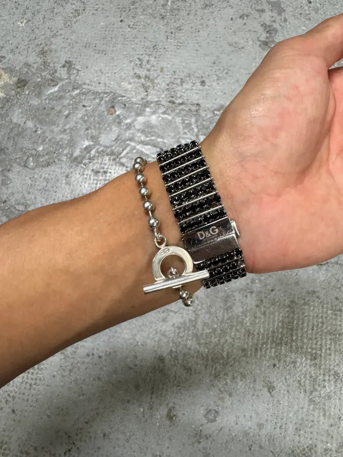 Dolce & Gabbana Paved Black Crytal Embellished Watch (OS) oAVlkhu 7