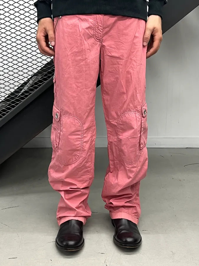 AW2003 Dolce & Gabbana Pink Cargo Utility Pants LHbCHHO 1
