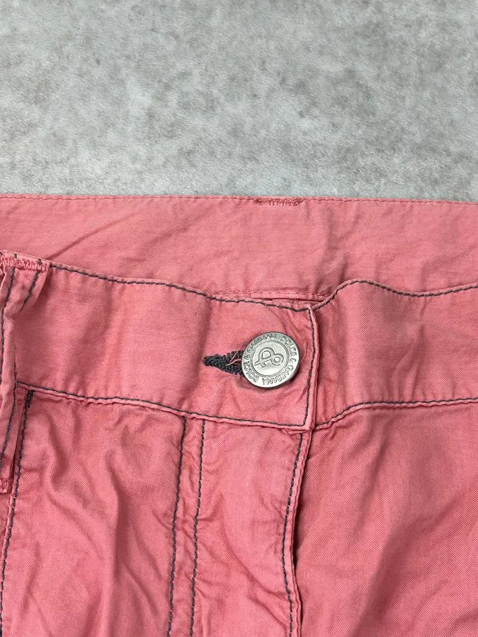 AW2003 Dolce & Gabbana Pink Cargo Utility Pants LHbCHHO 13
