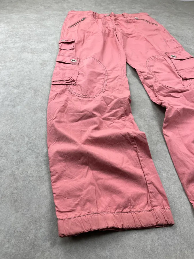 AW2003 Dolce & Gabbana Pink Cargo Utility Pants LHbCHHO 6