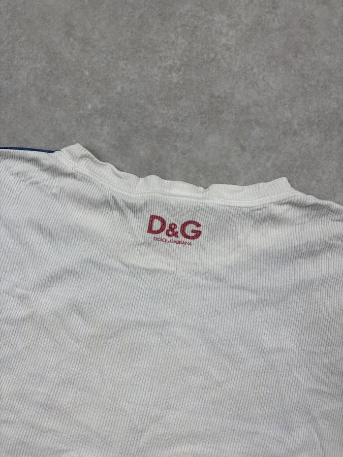 2000s Dolce & Gabbana USA Flag Mister America T-Shirt MnRTHtD 5