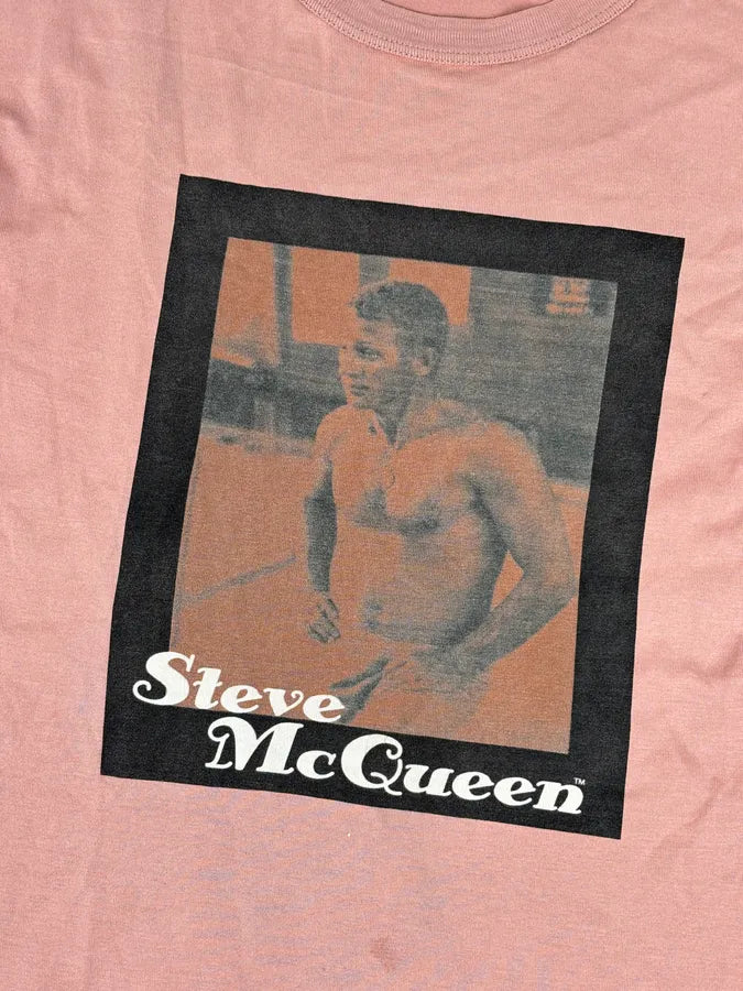 SS2009 Dolce & Gabbana Rose Cotton Steve McQueen Graphic T-Shirt lQHwKpE 7