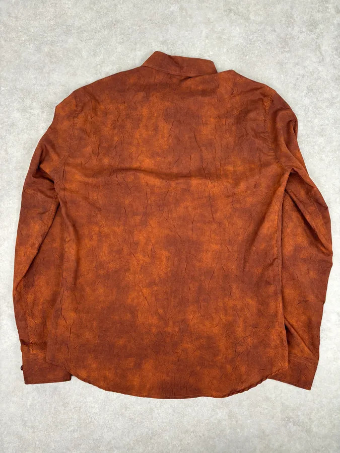 Dolce & Gabbana Rust Suede Brown Shirt GZdkUmG 4