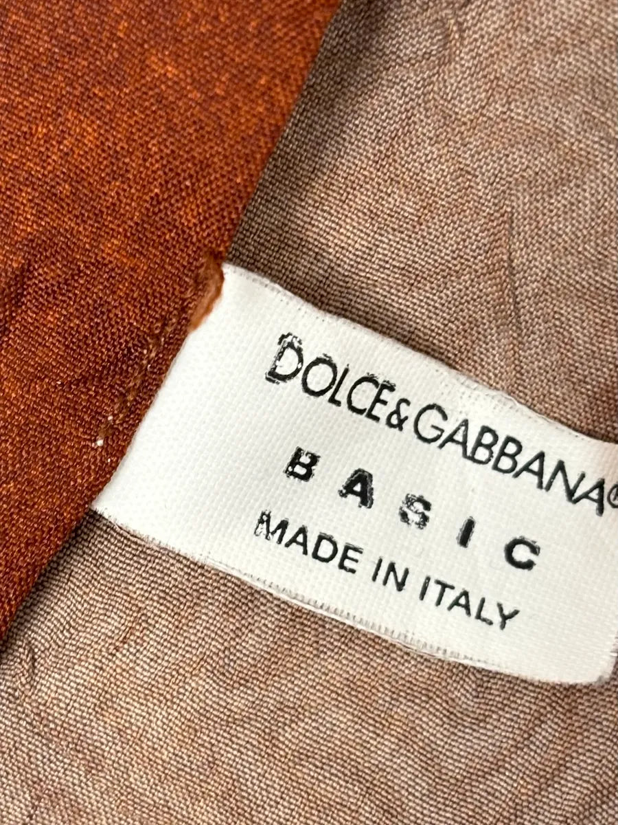 Dolce & Gabbana Rust Suede Brown Shirt GZdkUmG 10