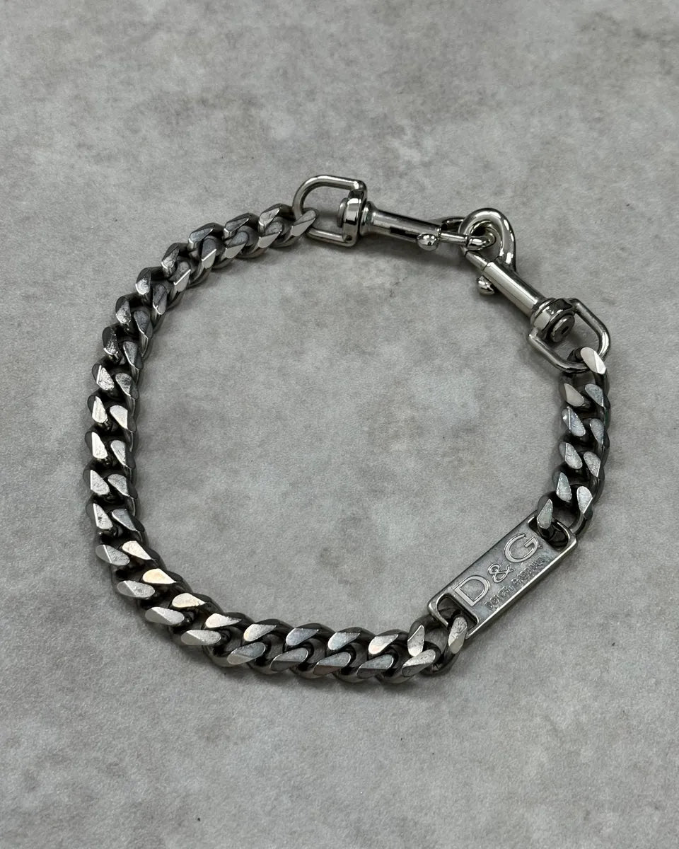 Dolce & Gabbana Silver Metal Chain Wallet Chain RediHHN 1
