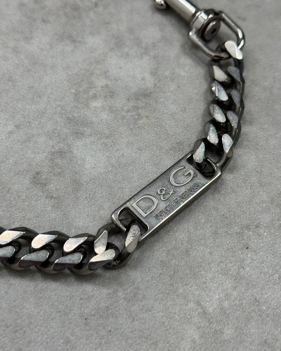 Dolce & Gabbana Silver Metal Chain Wallet Chain RediHHN 2