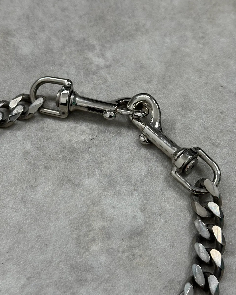 Dolce & Gabbana Silver Metal Chain Wallet Chain RediHHN 3
