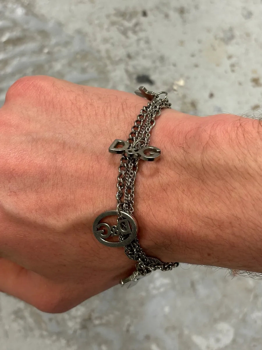 Dolce & Gabbana Silver Metal Charm Bracelet aBqRNZH 1