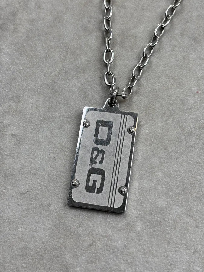 Dolce & Gabbana Silver Plate Necklace vfdUuPv 4