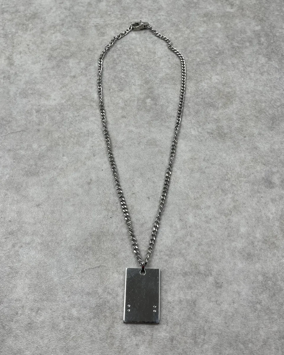 Dolce & Gabbana Silver Stainless Steel Necklace IdyIUaZ 4
