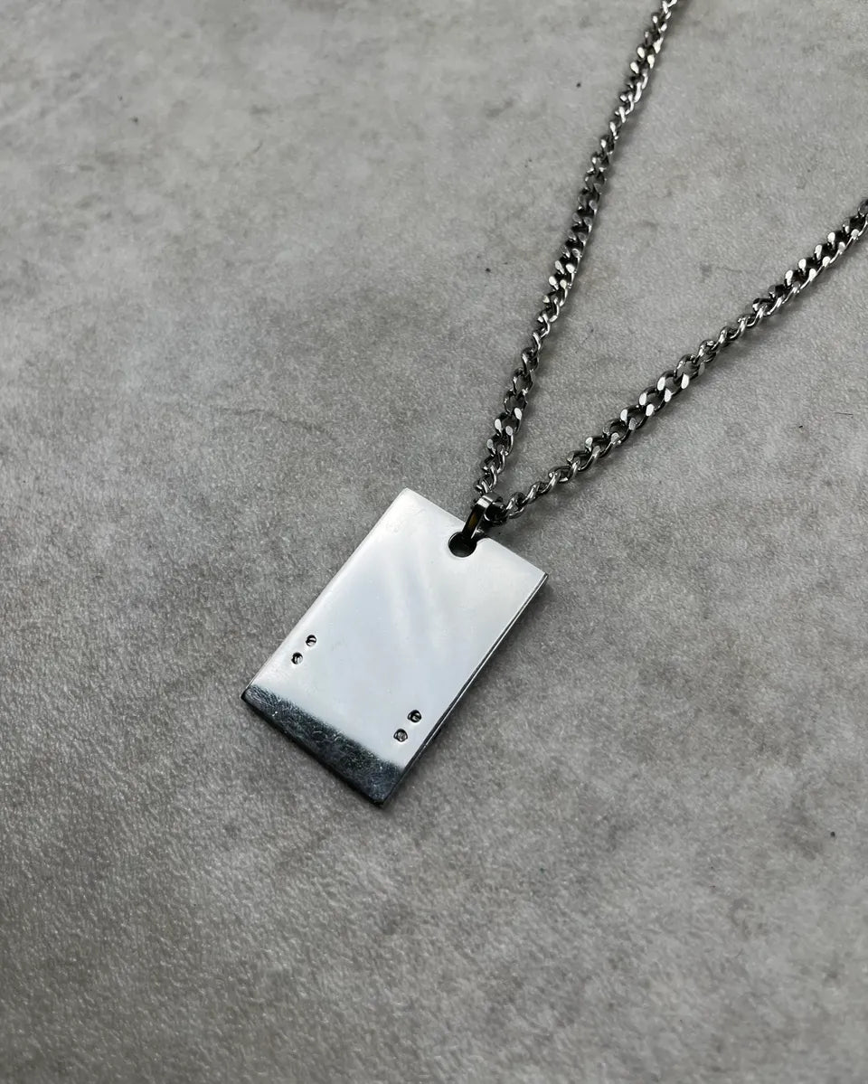 Dolce & Gabbana Silver Stainless Steel Necklace IdyIUaZ 5