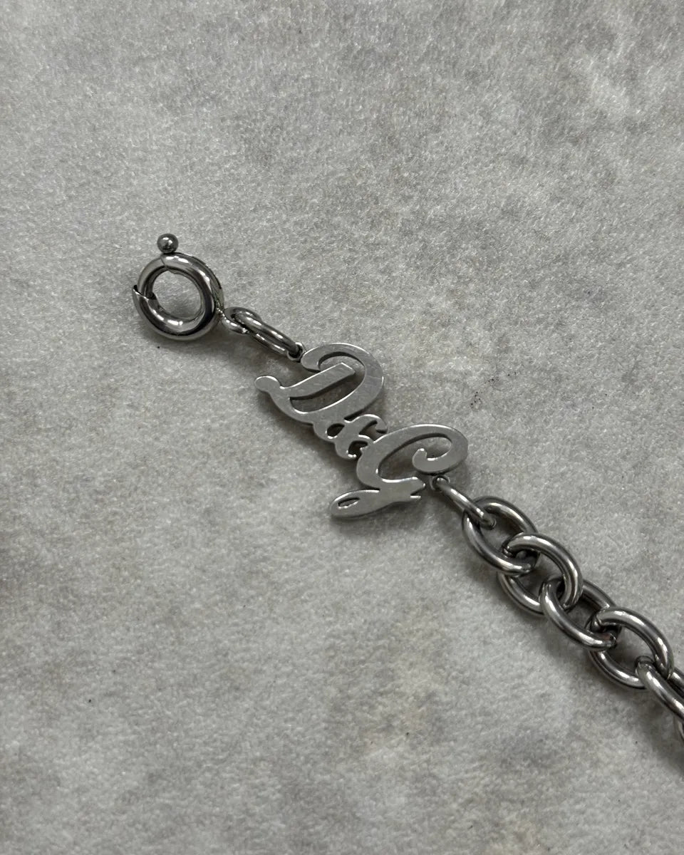 Dolce & Gabbana Stainless Steel Logo Chain Bracelet gENEZQN 4