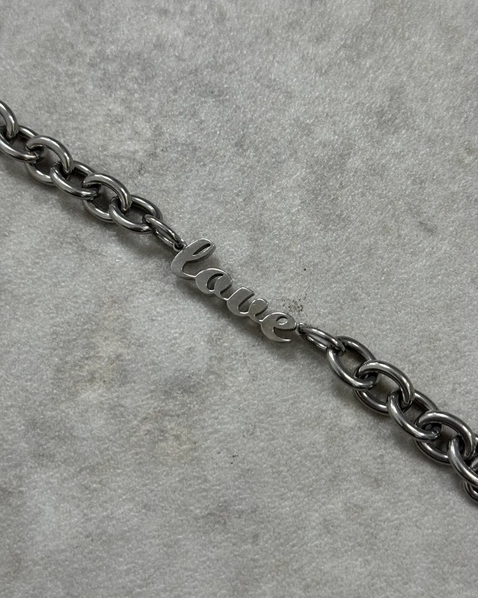 Dolce & Gabbana Stainless Steel Logo Chain Bracelet gENEZQN 5