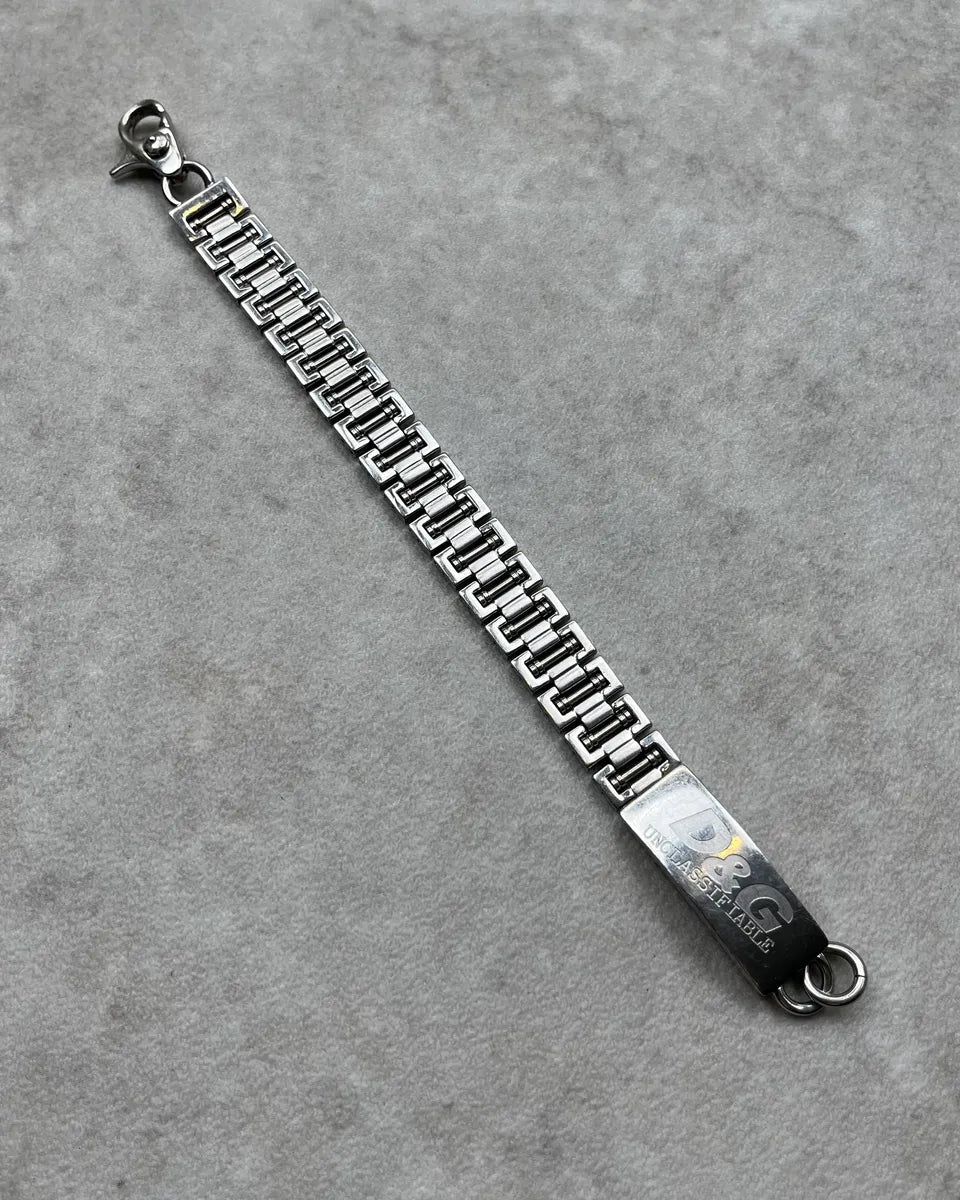 Dolce & Gabbana Stainless Steel Logo Chain Bracelet zqBKFPq 1