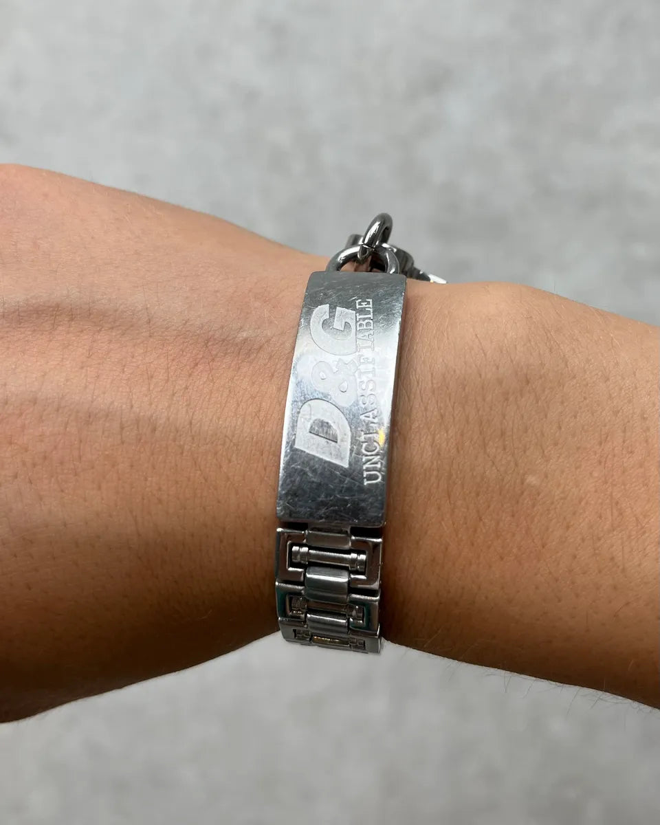 Dolce & Gabbana Stainless Steel Logo Chain Bracelet zqBKFPq 2