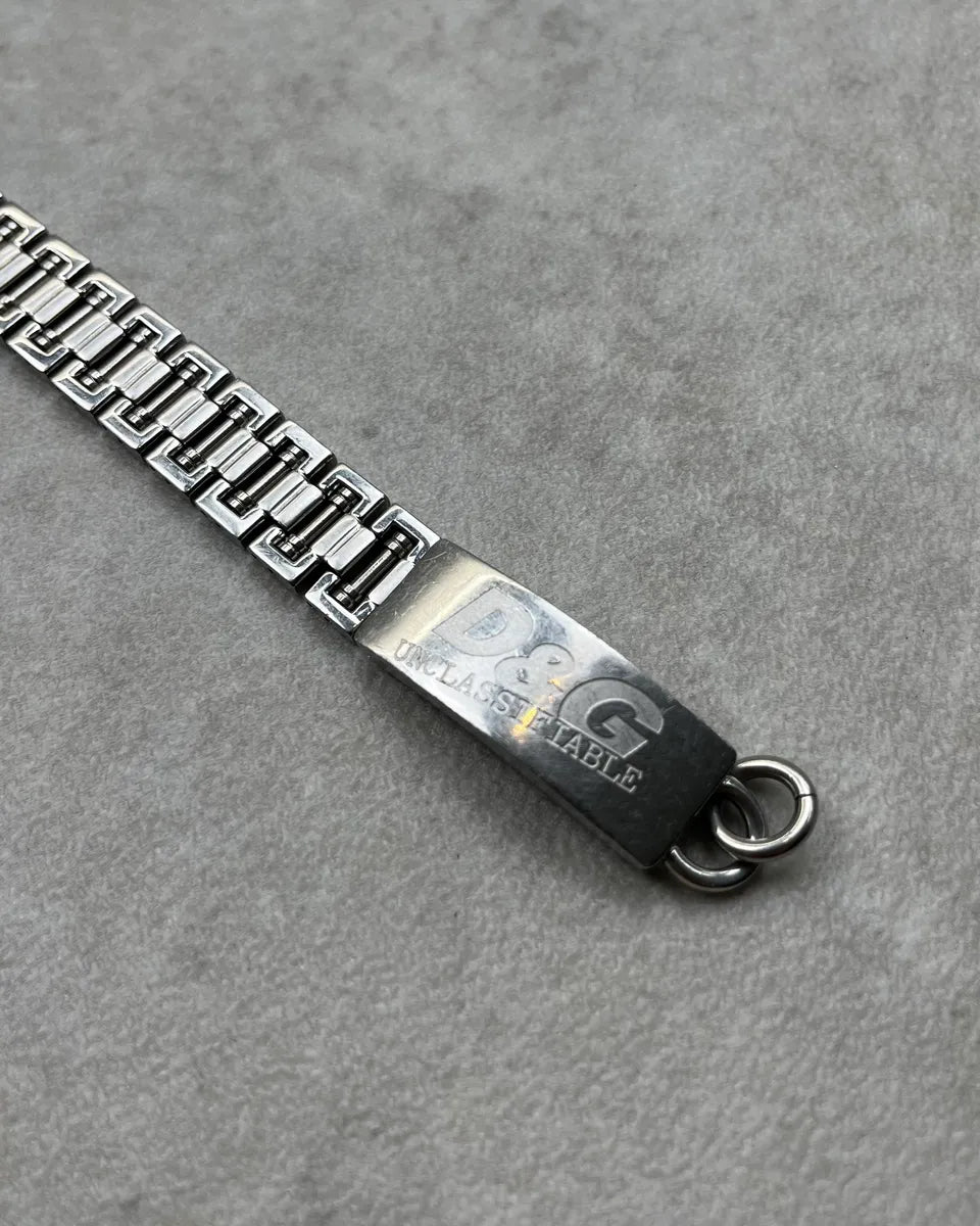 Dolce & Gabbana Stainless Steel Logo Chain Bracelet zqBKFPq 4