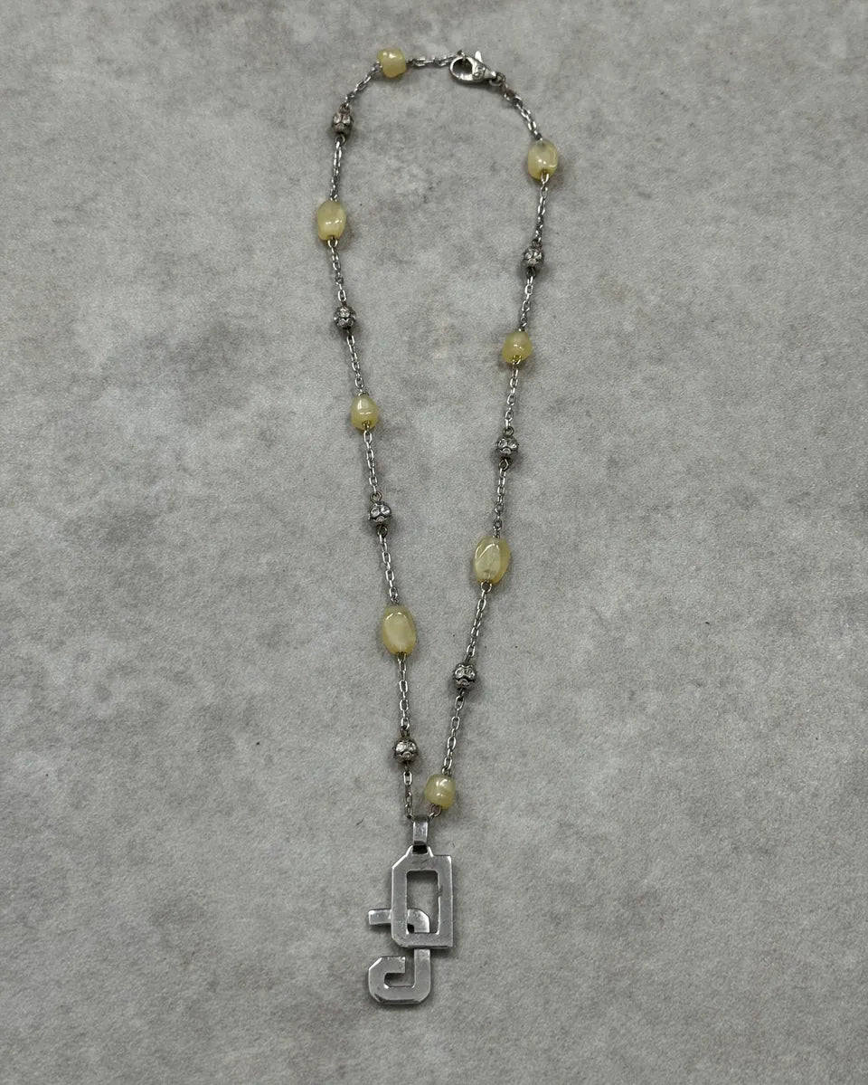 Dolce & Gabbana Stainless Steel Logo Necklace  ZSDvnbI 4