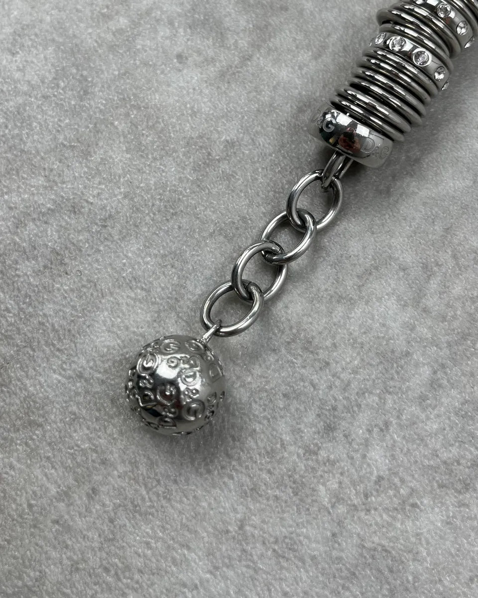 Dolce & Gabbana Stainless Steel Metal Filigree Charm Bracelet oPFyPxo 6