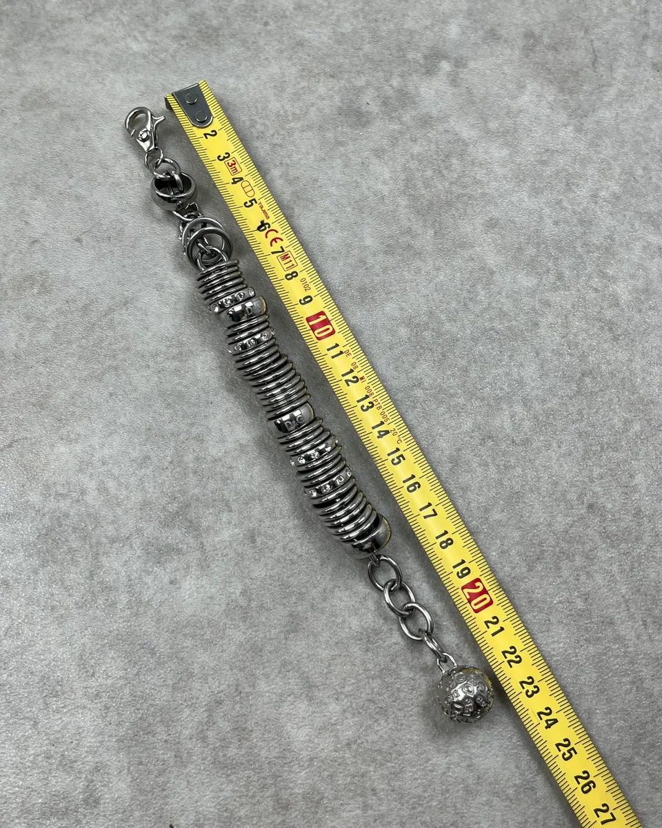 Dolce & Gabbana Stainless Steel Metal Filigree Charm Bracelet oPFyPxo 7