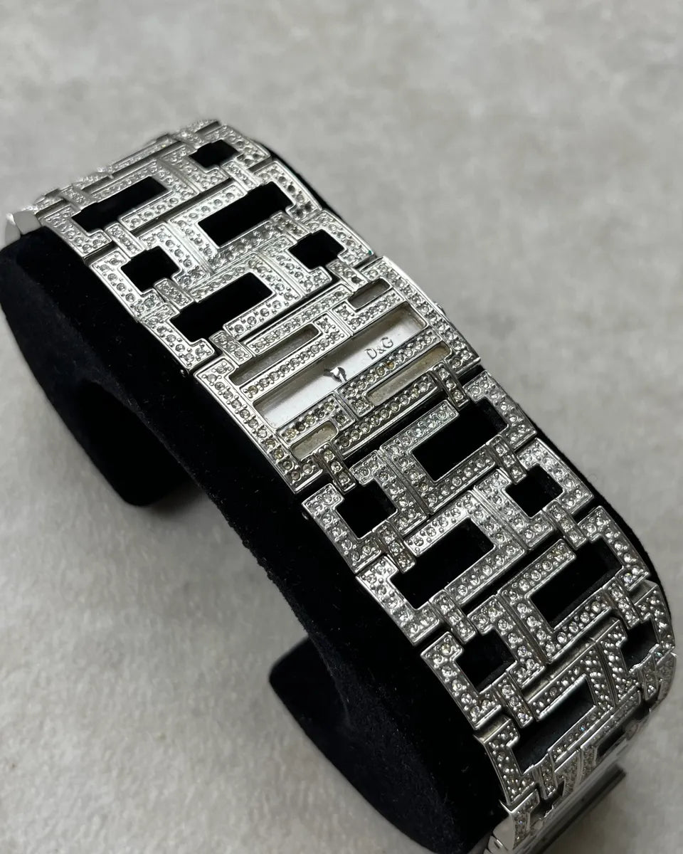 Dolce & Gabbana Stainless Steel Multi-Strass Watch BBgqfhI 4