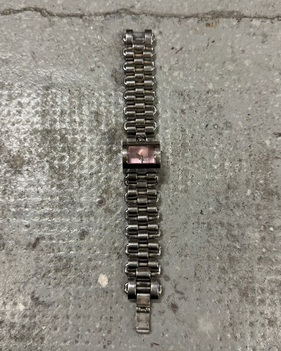 Dolce & Gabbana Stainless Steel Pink Dial Watch szNOlRU 0