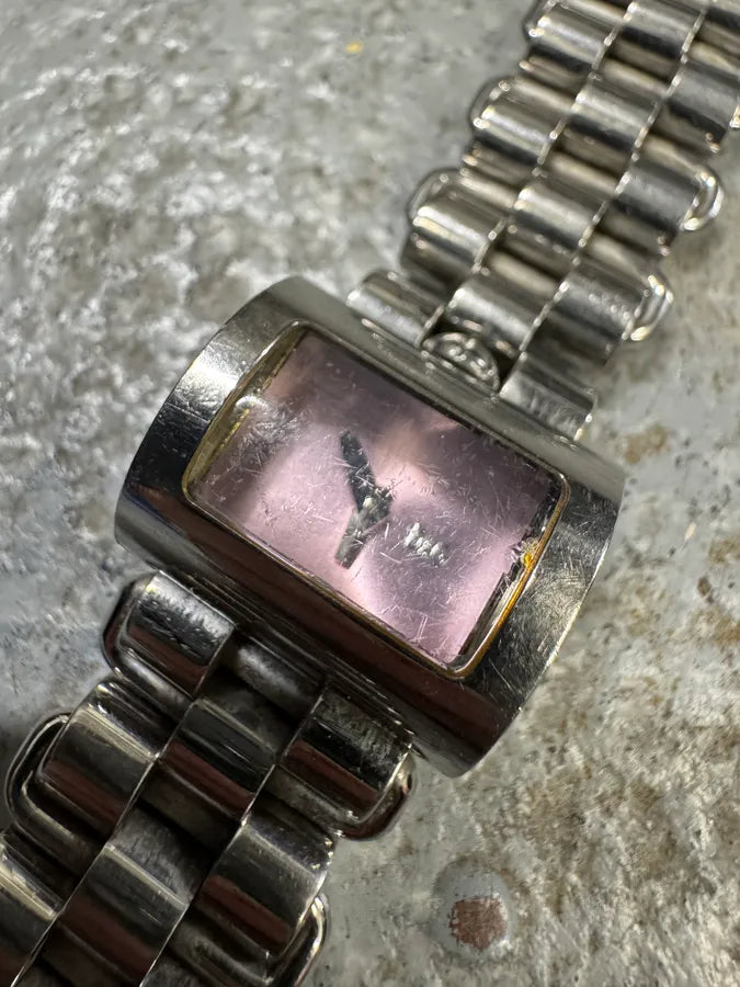 Dolce & Gabbana Stainless Steel Pink Dial Watch szNOlRU 4