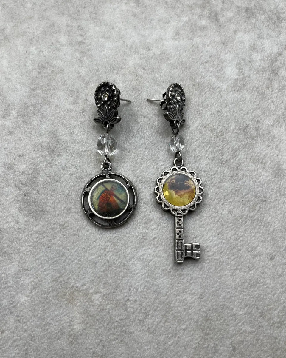 Dolce & Gabbana Steel Pendants Earrings   wXiZQPu 0