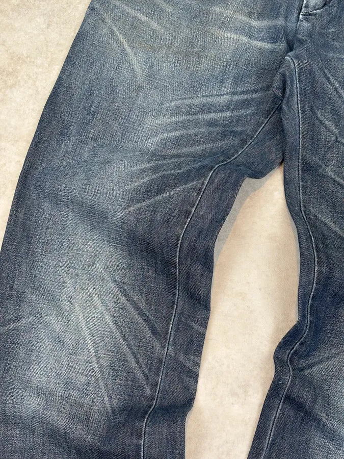 2000s Dolce & Gabbana Dark Wash Straight Leg Denim Jeans   stLGXtg 9
