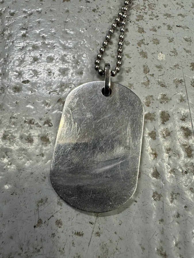Dolce & Gabbana Strass Dog Tag Necklace MoGbyDF 4