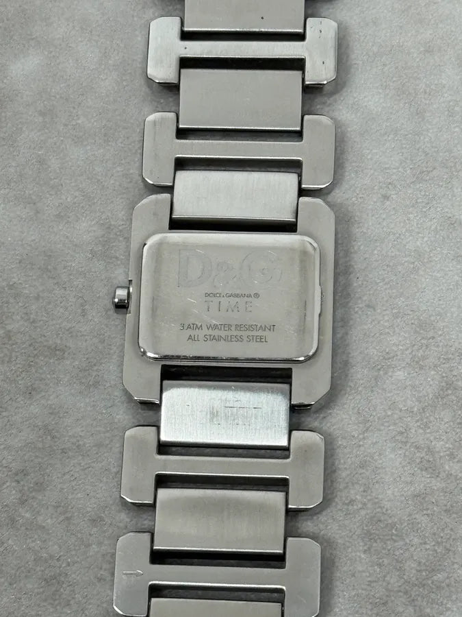 Dolce & Gabbana Strass Grey Stainless Steel Watch YslPWMB 4