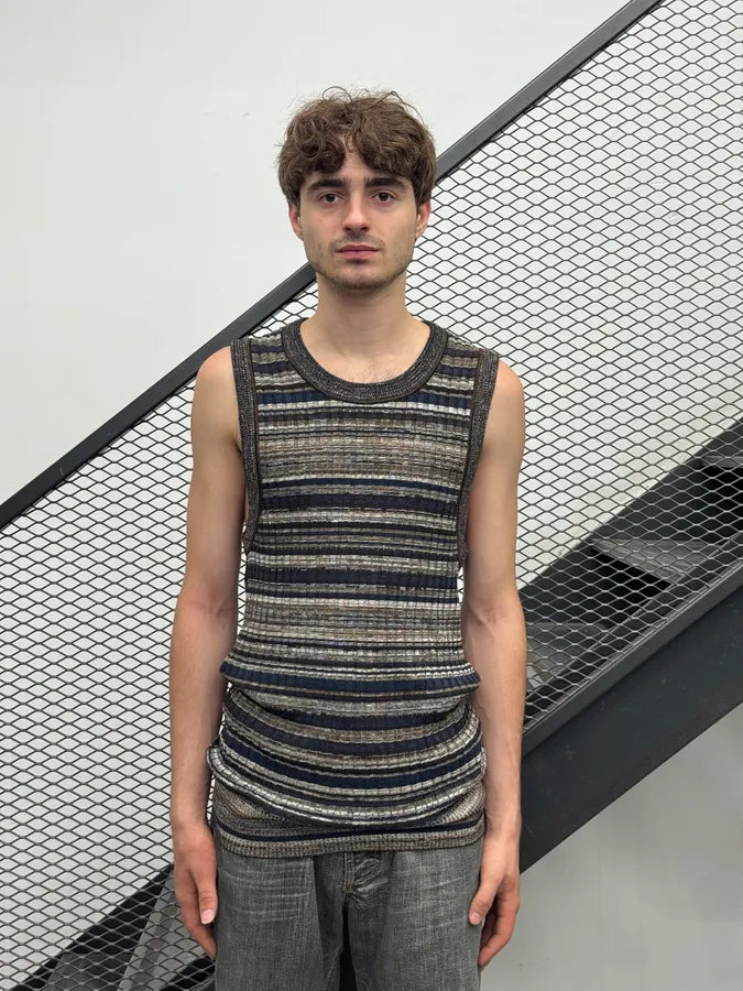 2010s Dolce & Gabbana Stripes Tank Top iUDCIHL 0