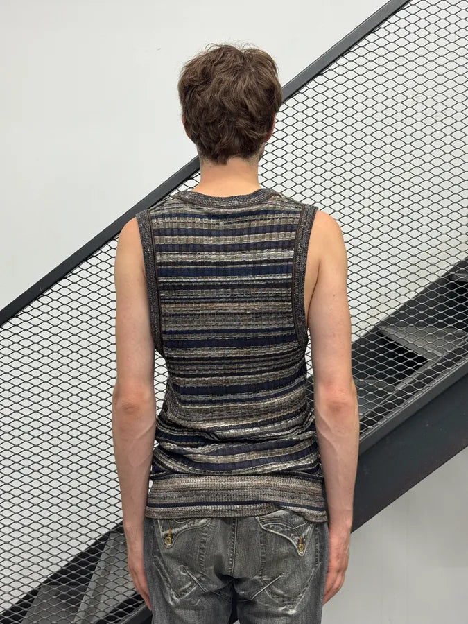2010s Dolce & Gabbana Stripes Tank Top iUDCIHL 1