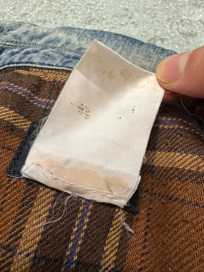 2000s Dolce & Gabbana Studded Faded Denim Jacket (S) 8