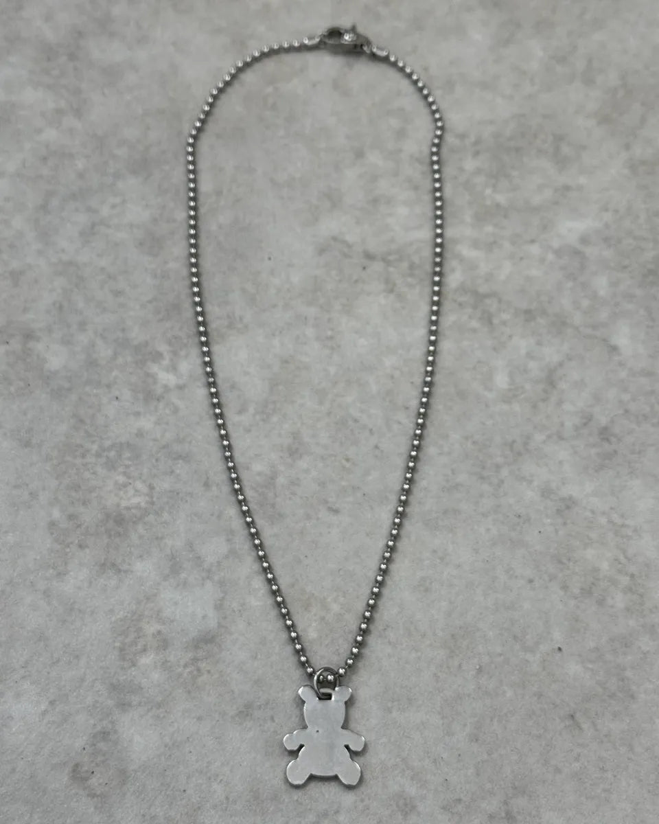 Dolce & Gabbana Teddy Bear Silver Necklace  iImImIg 4