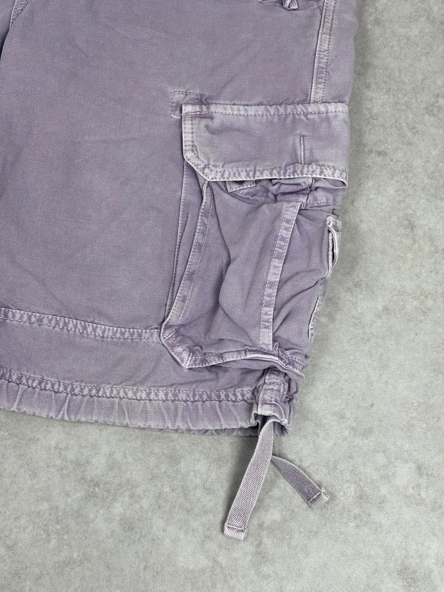 AW2006 Dolce & Gabbana Purple Military Cargo Shorts pONciXo 10