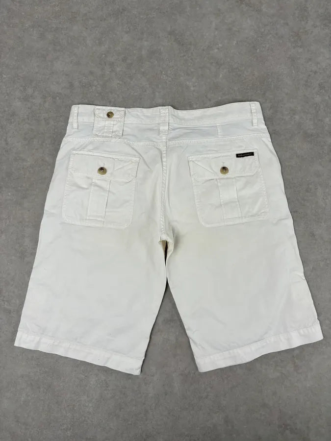 2000s Dolce & Gabbana White Cargo Shorts  qSsTvZY 5