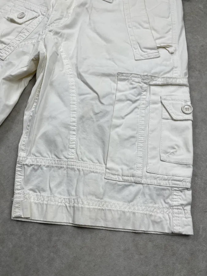 2000s Dolce & Gabbana White Cargo Shorts RzXsBMc 7
